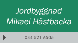 Jordbyggnad Mikael Hästbacka logo